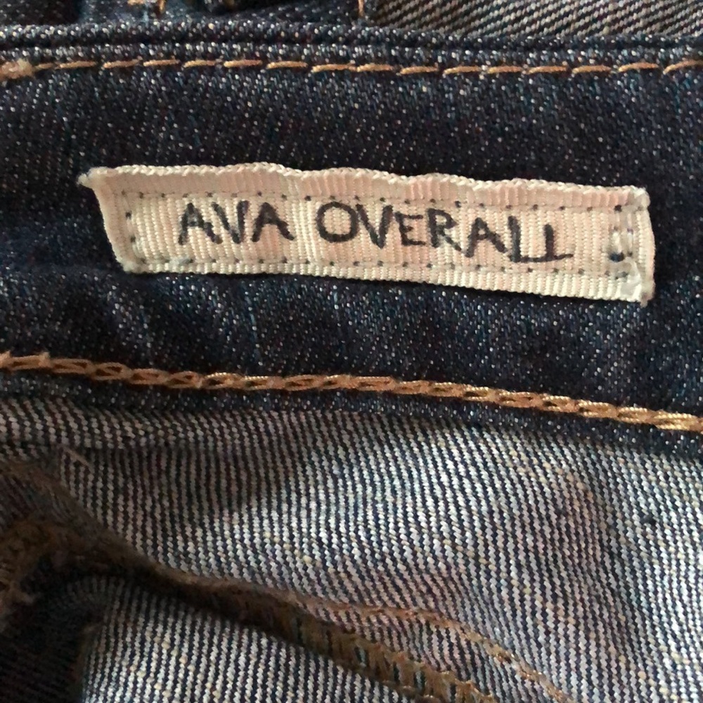 Hot Kiss Bib Overall Jean Y2K Ava SZ 3 Denim - Picture 10 of 10